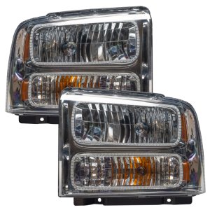 Ford F-350 Headlight Assembly - ORACLE Lighting - ColorSHIFT w/o Controller - Chrome - `05-`07 Ford F-350 Headlight Assembly - ORACLE Lighting - ColorSHIFT w/o Controller - Chrome - `05-`07